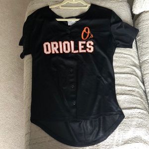 ‘PINK’ BLACK MESH ORIOLES JERSEY